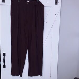 a new day Women's Wide Leg Pants - Dark Brown